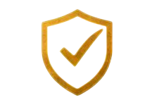 Icone de qualidade e confianca